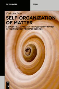 Self-organization of Matter_cover