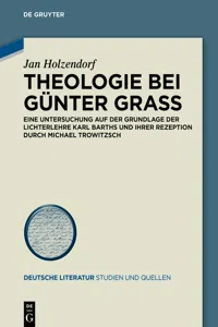 Theologie bei Günter Grass_cover