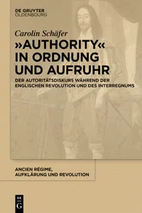 "Authority" in Ordnung und Aufruhr_cover