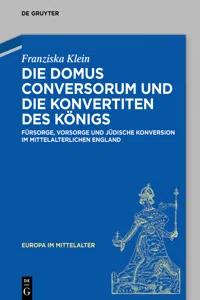 Die Domus Conversorum und die Konvertiten des Königs_cover