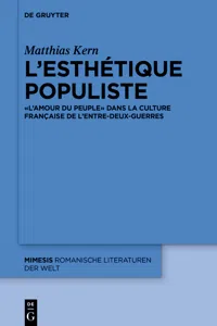 L'esthétique populiste_cover