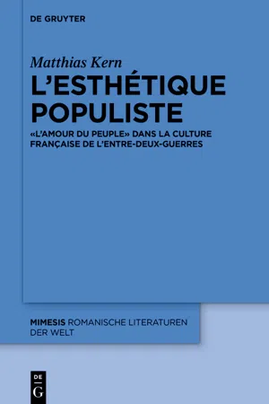 L'esthétique populiste