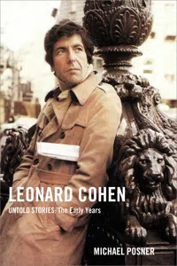 Leonard Cohen, Untold Stories: The Early Years_cover