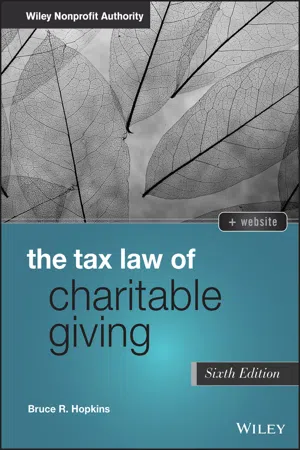 The Tax Law of Charitable Giving