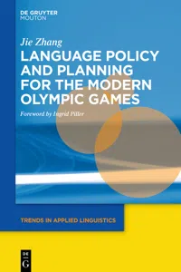 Language Policy and Planning for the Modern Olympic Games_cover
