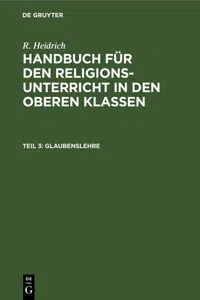 Glaubenslehre_cover