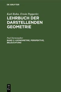 Axonometrie, Perspektive, Beleuchtung_cover