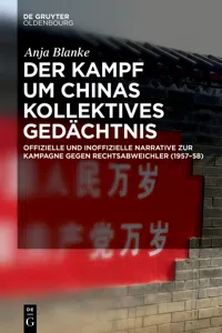 Der Kampf um Chinas kollektives Gedächtnis_cover