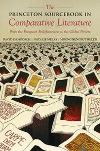 The Princeton Sourcebook in Comparative Literature_cover