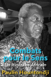 Combats pour le Sens: Un Itineraire Africain_cover