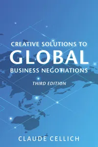 Creative Solutions to Global Business Negotiations, Third Edition_cover