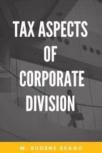 Tax Aspects of Corporate Division_cover