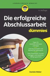 Die erfolgreiche Abschlussarbeit für Dummies_cover