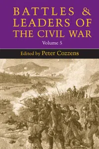 Battles and Leaders of the Civil War, Volume 5_cover