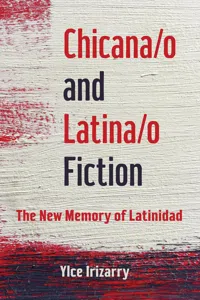 Chicana/o and Latina/o Fiction_cover