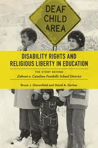 Disability Rights and Religious Liberty in Education_cover