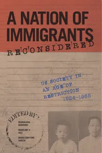 A Nation of Immigrants Reconsidered_cover