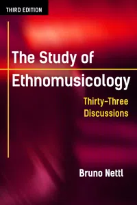 The Study of Ethnomusicology_cover