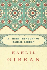 A Third Treasury of Kahlil Gibran_cover