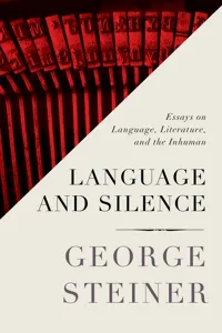 Language and Silence_cover