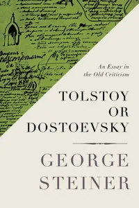 Tolstoy or Dostoevsky_cover
