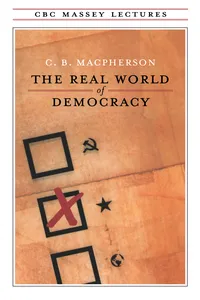 The Real World of Democracy_cover
