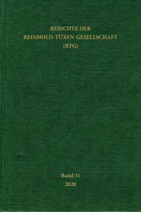 Berichte der Reinhold-Tüxen-Gesellschaft_cover