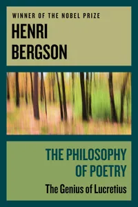 The Philosophy of Poetry_cover