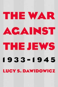 The War Against the Jews, 1933–1945_cover