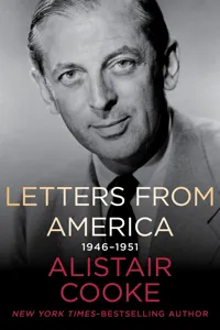 Letters from America, 1946–1951_cover