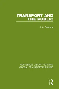 Transport and the Public_cover