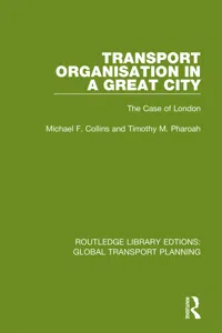 Transport Organisation in a Great City_cover