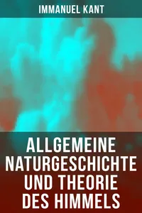 Allgemeine Naturgeschichte und Theorie des Himmels_cover