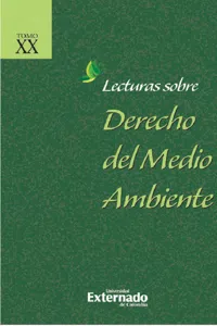 Lecturas sobre derecho del medio ambiente Tomo XX + índices_cover