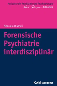 Forensische Psychiatrie interdisziplinär_cover