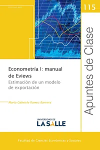 Econometría I: manual de Eviews_cover