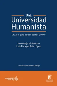 Una universidad humanista_cover