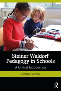 Steiner Waldorf Pedagogy in Schools_cover