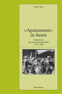 "Apaisement" in Asien_cover