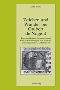 Zeichen und Wunder bei Guibert de Nogent_cover