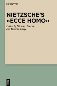 Nietzsche's "Ecce Homo"_cover