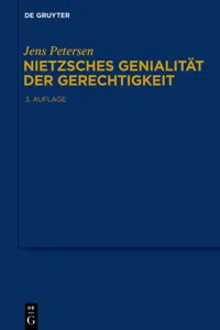 Nietzsches Genialität der Gerechtigkeit_cover