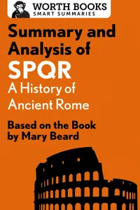 Summary and Analysis of SPQR: A History of Ancient Rome_cover
