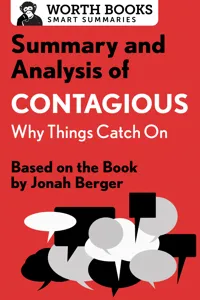 Summary and Analysis of Contagious: Why Things Catch On_cover