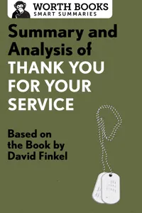Summary and Analysis of Thank You for Your Service_cover