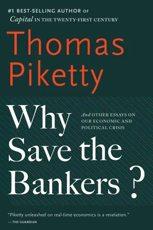 Why Save the Bankers?