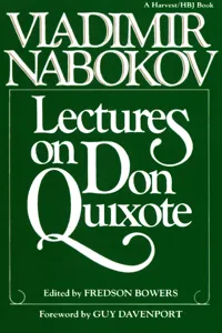Lectures on Don Quixote_cover