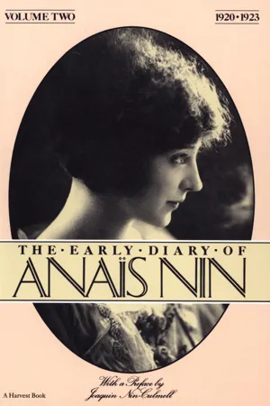 The Early Diaries of Anaïs Nin