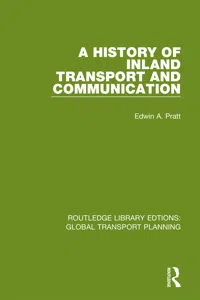 A History of Inland Transport and Communication_cover