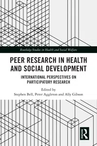 Peer Research in Health and Social Development_cover